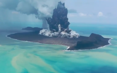 La potencia de la erupción de Tonga fue más de 100 veces superior a la bomba atómica de Hiroshima