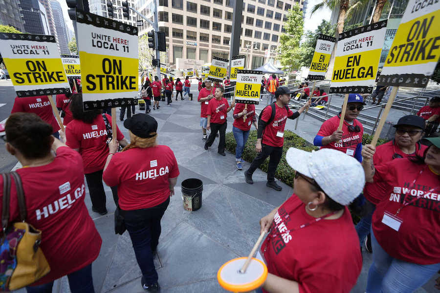 Miles de trabajadores hoteleros se manifestarán en 18 ciudades antes de las negociaciones contractuales