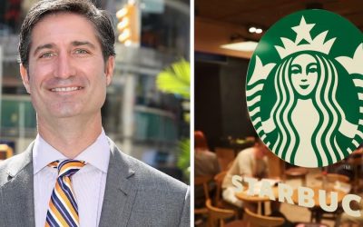 El polémico contrato del nuevo CEO de Starbucks que incluye viajes de 1.600 kilómetros en avión privado solo para ir de su casa a la oficina