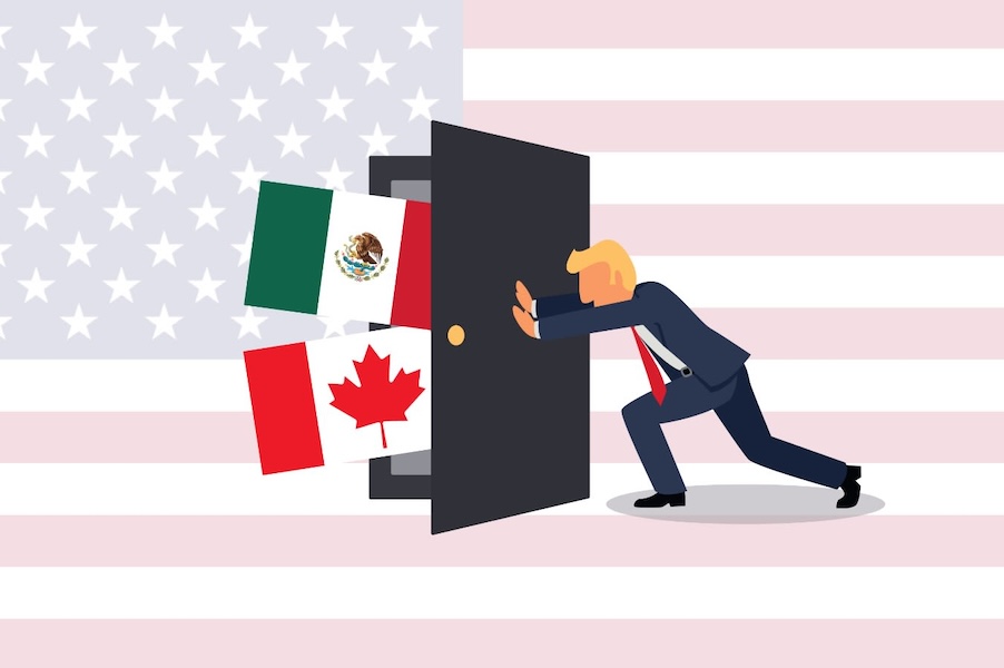 China, Canadá y México toman represalias tras la entrada en vigor de los aranceles de Trump: así es como lo hacen