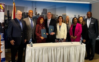 FEBICHAM presente en la firma del Memorando de Acuerdo entre NASBITE International y Florida MBDA Export Center en Miami