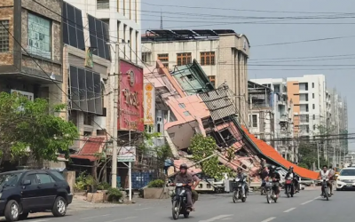 Más de 1.600 muertos y cientos de heridos en un devastador terremoto de magnitud 7,7 en Myanmar y Tailandia