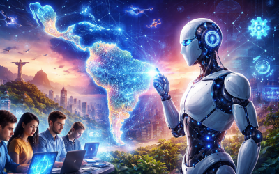 La inteligencia artificial puede ser un motor de desarrollo para América Latina, pero la región capta solo el 1,12% de la inversión global